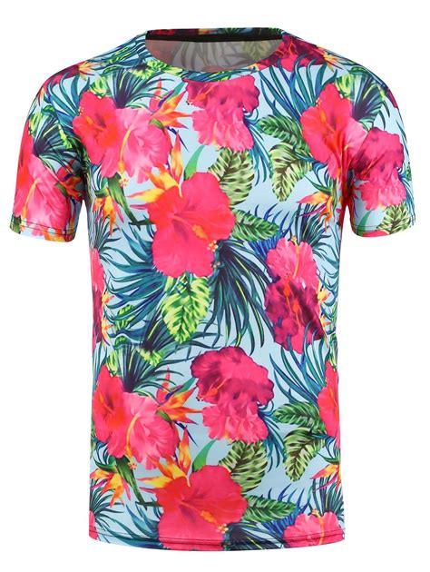 Tropical Floral Print T